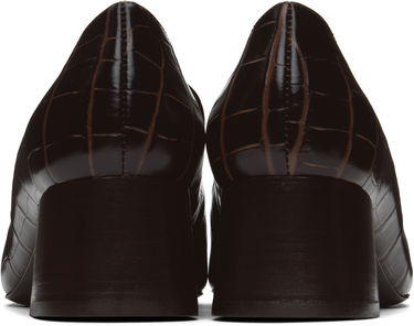 Sneakers og sko TOTEME Block-Heel Loafers Brun | 241-WAS983-LE0023, 1