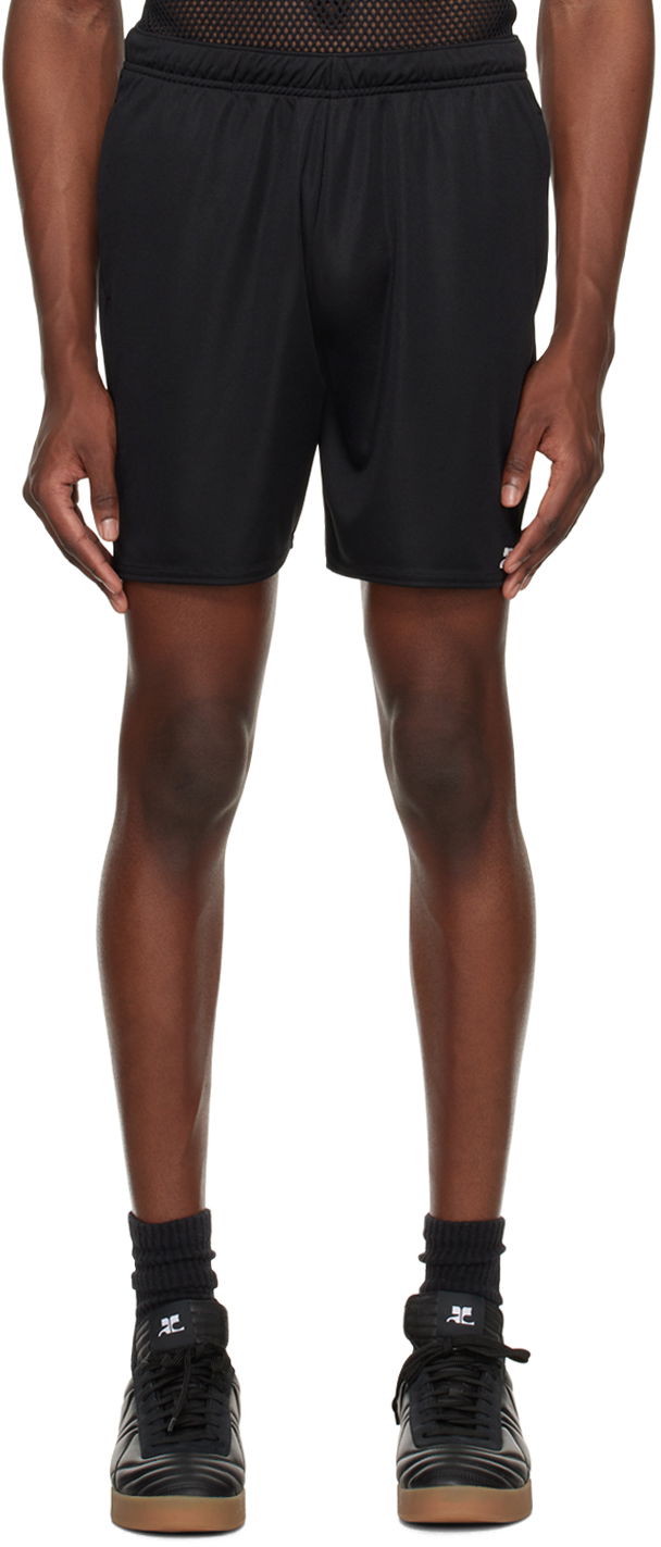Shorts Courrèges Courrèges Football Shorts Sort | 123JSH017JS0045