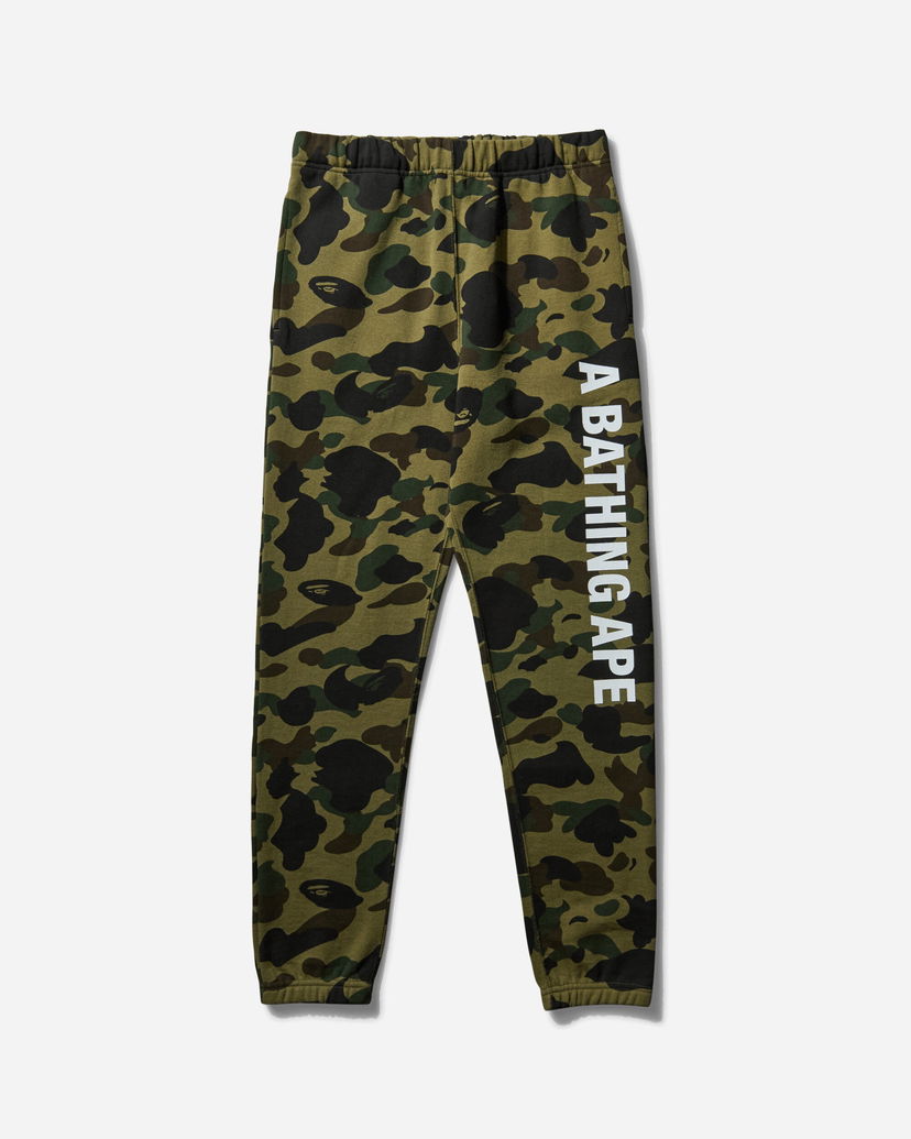 Joggingbukser BAPE 1st Camo Slim Sweatpants Grøn | 1F80152001 001