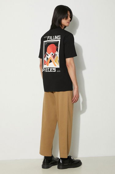 T-shirt Filling Pieces Filling Pieces Sunset Graphic T-Shirt Sort | 74417021861, 1