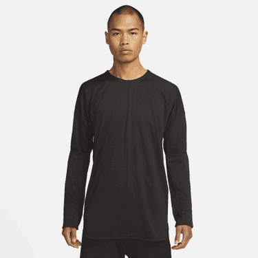 T-shirt Nike Yoga Dri-FIT Sort | FB7775-010, 0