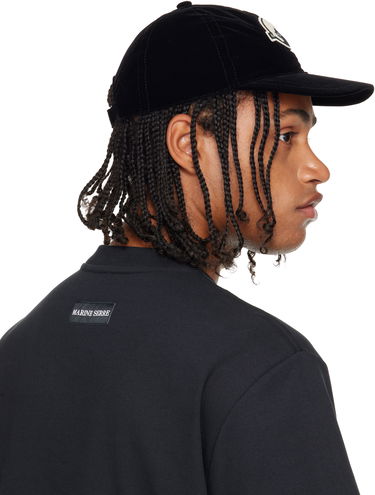 Kasket Marine Serre Marine Serre Velvet Baseball Cap Sort | UHG048ACWOV0074, 2