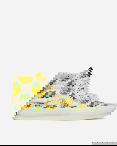 Sneakers og sko Vans S.R. STUDIO LA.CA. Sk8-Hi Reissue 38 Vibram Hvid | VN000S51FS81, 0