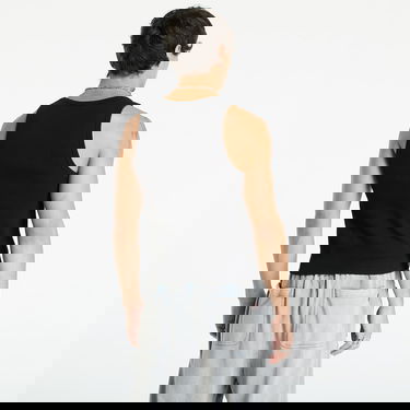 Tanktop Off-White Off-White Bookish Rib Tank Top Sort | OMUY006C99JER0021001, 2