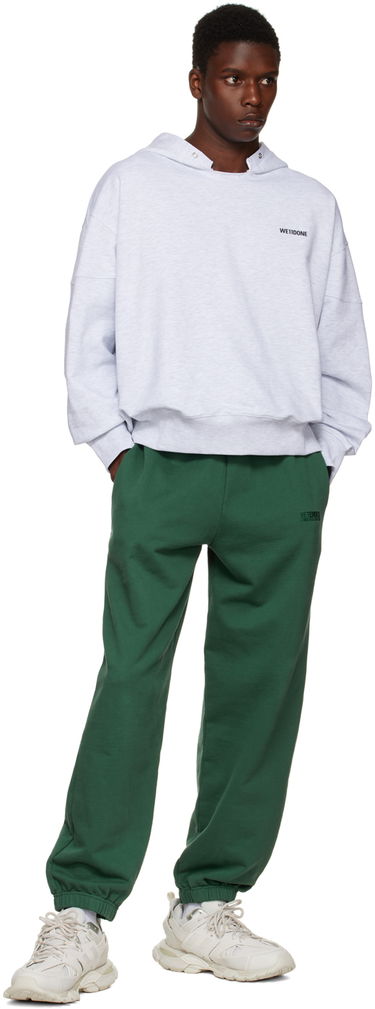 Sweatshirt We11done We11done Raw Edge Hoodie Grå | WD-TH3-22-867-U-GY, 3