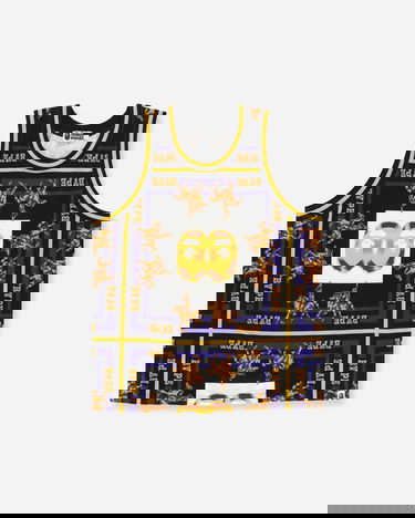Tanktop BAPE Double Ape Head Basketball Jersey Sort | 1H30109008 001, 1