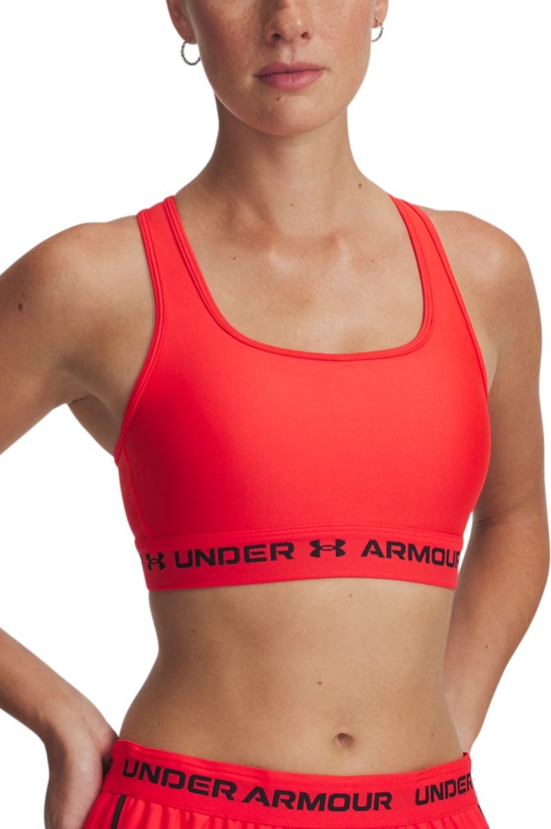 Bh Under Armour Under Armour Crossback Mid Sports Bra Rød | 1361034-714, 0