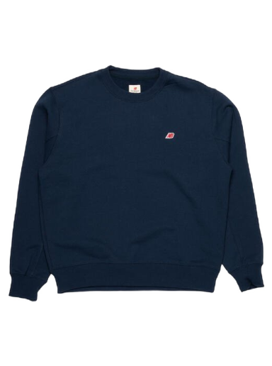 Sweatshirt New Balance Made in USA Crew Sweatshirt Mørkeblå | MT21541_NGO
