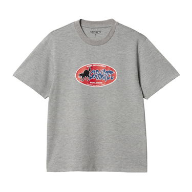 T-shirt Carhartt WIP Cat Sticker T-Shirt Grå | I032884_V6_XX, 1