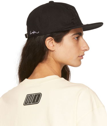 Kasket We11done Sequin Baseball Cap Sort | WD-AH1-22-404-U-BK, 2