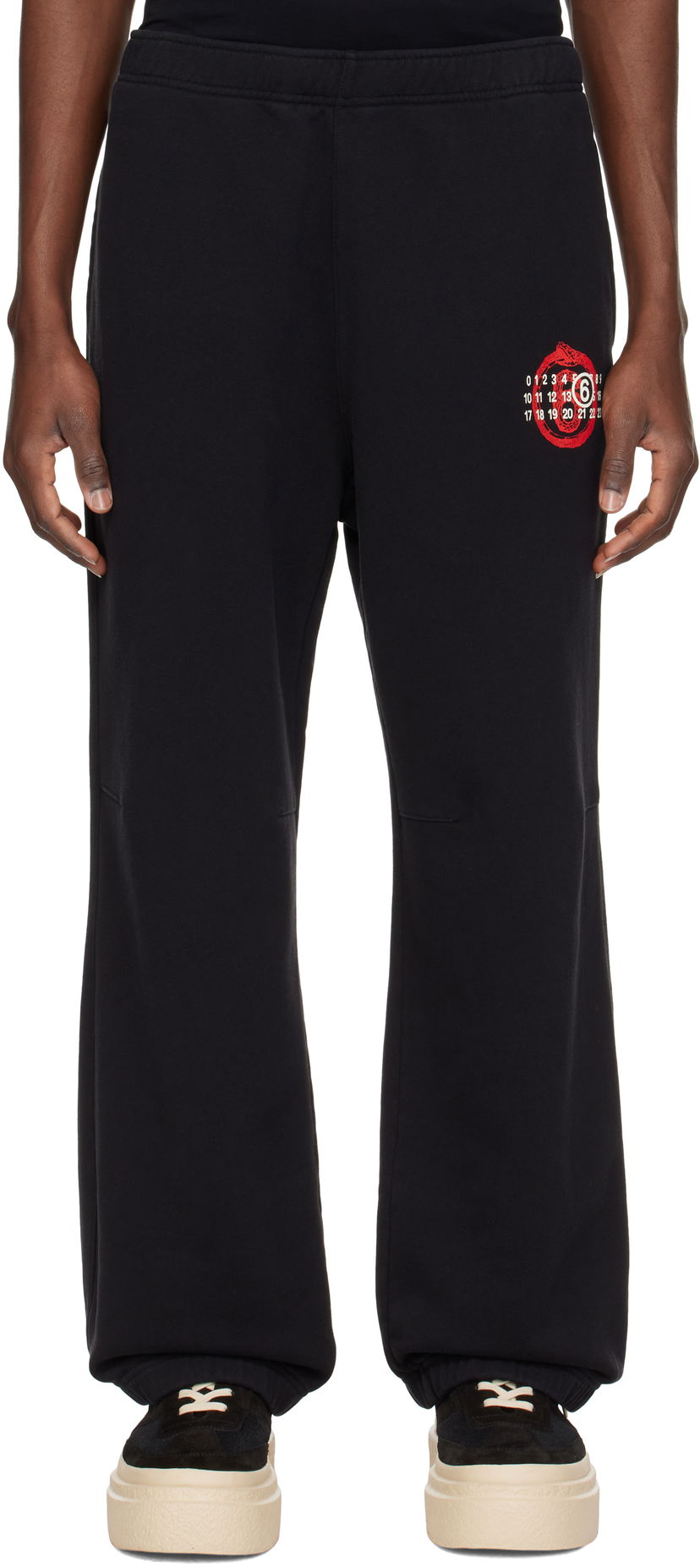 Joggingbukser Maison Margiela MM6 Maison Margiela 'Year of the Snake' Sweatpants Sort | SH2KA0027 M25014