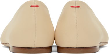 Skopleje Aeyde Aeyde Kirsten Leather Ballerina Flats Beige | A11-FL-MANS8MFL-0122-957-007, 1