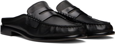 Tøj rag & bone rag & bone Carter Leather Mule Loafers Sort | WFF24FF033LE33, 3