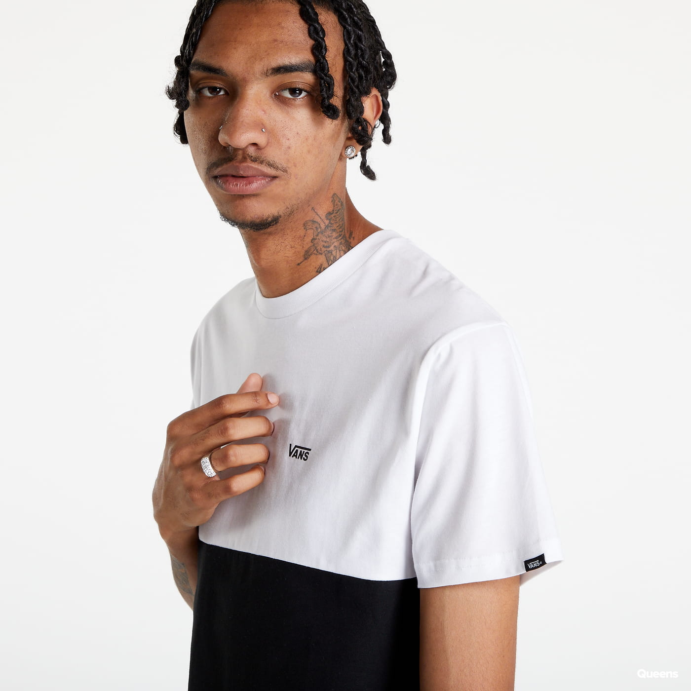 T-shirt Vans Colorblock Athleti Tee Flerfarvet | VN0A3CZDY281, 1