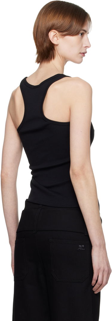 Tanktop Courrèges Courrèges 90's Rib Tank Top Sort | 125JDE123JS0194, 2