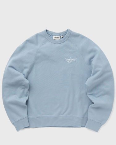 Sweatshirt Carhartt WIP WMNS Signature Sweat women Sweatshirts blue in size:L Blå | I034030-2DQ.XX, 0