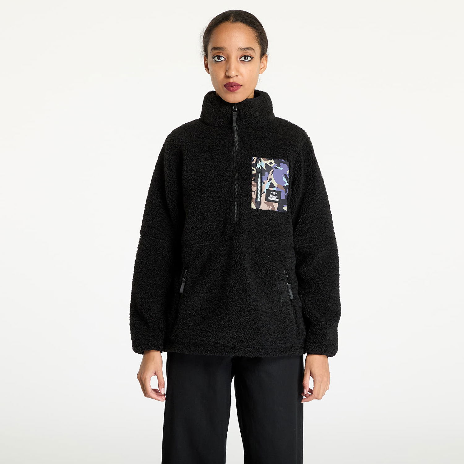 Sweatshirt Horsefeathers Sweatshirt Elvira Sweatshirt Black XS Sort | TW033F, 0