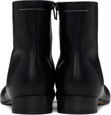Sneakers og sko Maison Margiela MM6 Maison Margiela Stitch-Out Ankle Boots Sort | SH1WU0010 P5000, 1