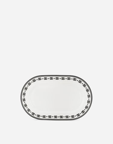Home decor Dolce & Gabbana Dolce & Gabbana Serving Dish Hvid | TC0147TCALHU0082, 0