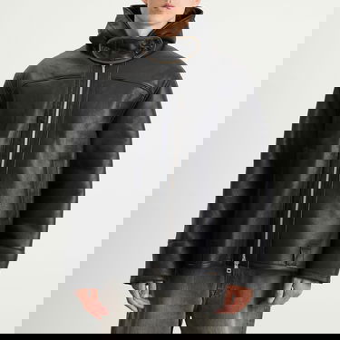 Jakke OUR LEGACY Our Legacy Blizzard Shearling Jacket Sort | M4259BN, 2