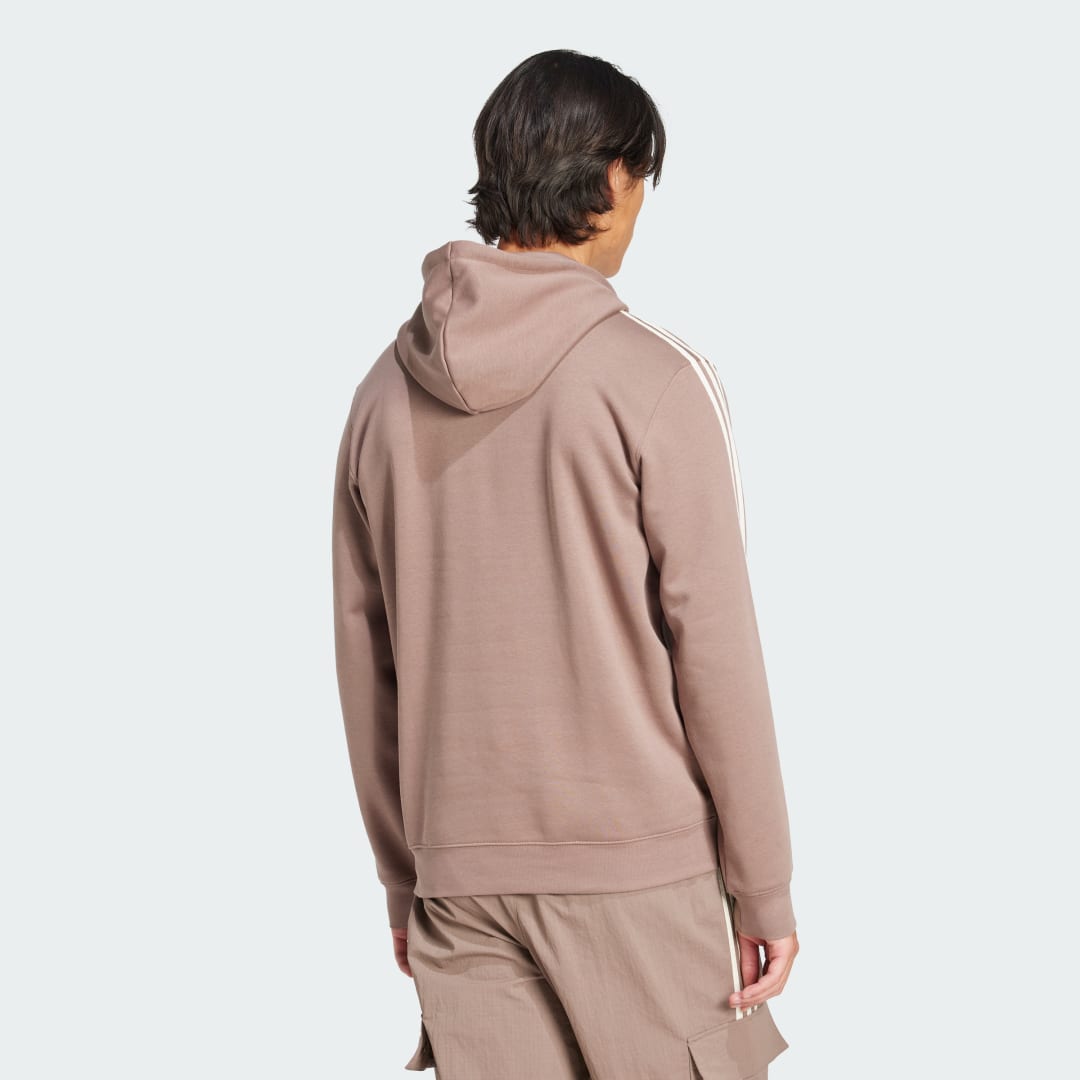 Sweatshirt adidas Performance Classics 3-Stripes Hoodie Brun | JP1000, 1