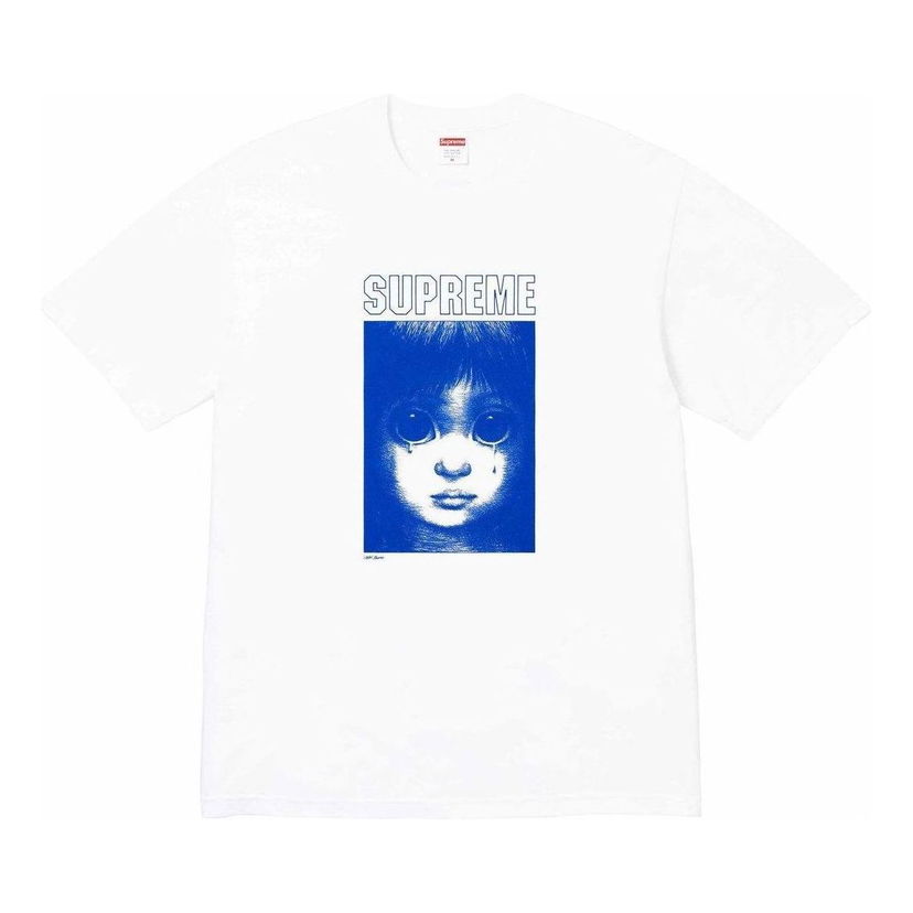 T-shirt Supreme Keane Big Eyes Graphic T-Shirt Hvid | SUP-SS24-144