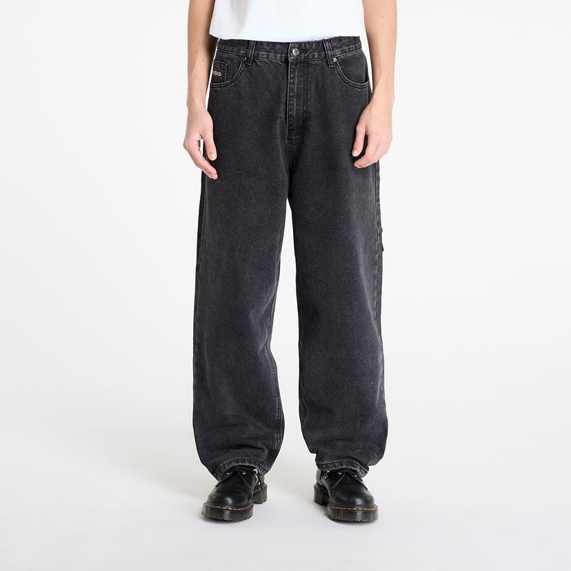 Jeans Wasted Paris Wasted Paris Kingdom Curve Destroy Casper Pants Sort | WP_000278