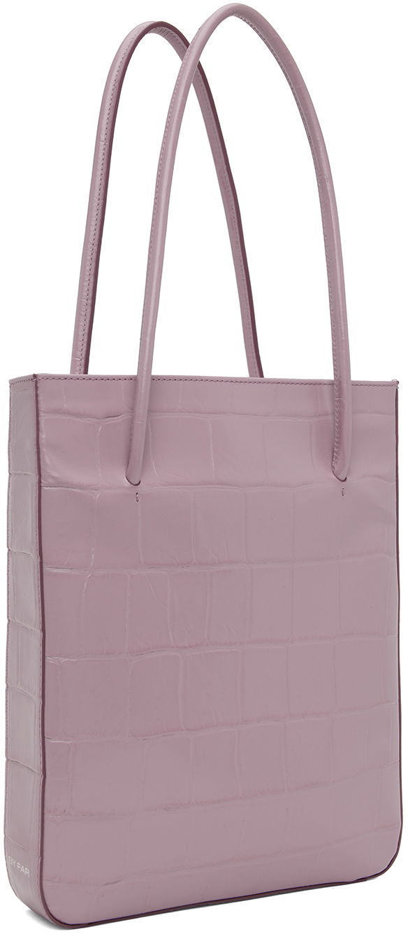 Mulepose BY FAR BY FAR Script Tote Bag Lilla | 23CASCPSLVMMCELMED, 1