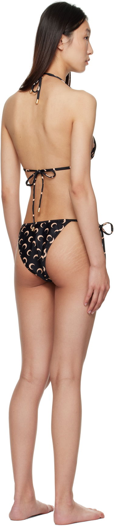 Badetøj Marine Serre Marine Serre Jersey Bikini Sort | WSW011A CJER0003, 2