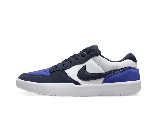 Skateboarding Nike SB Force 58 Obsidian White Blå | DV5477-401
