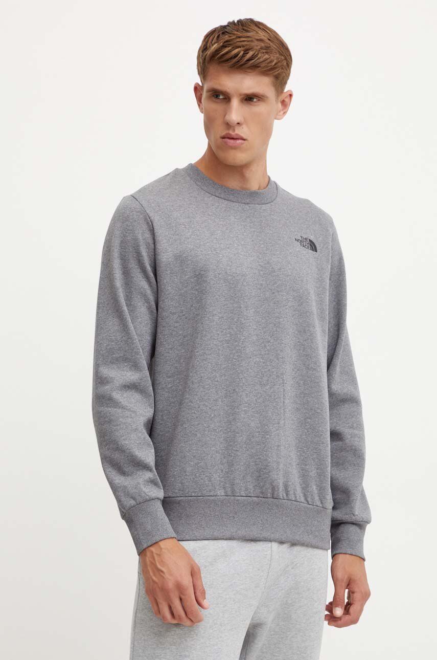 Sweatshirt The North Face Simple Dome Crew Sweatshirt Grå | NF0A89FBDYY1, 0