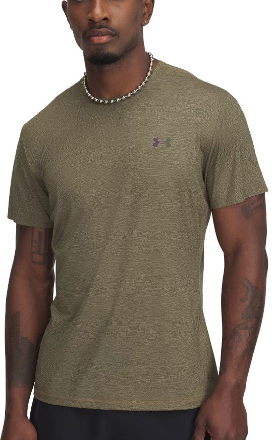 T-shirt Under Armour Vanish Elite Vent Prtd Short Sleeve T-Shirt Grøn | 1383669-251