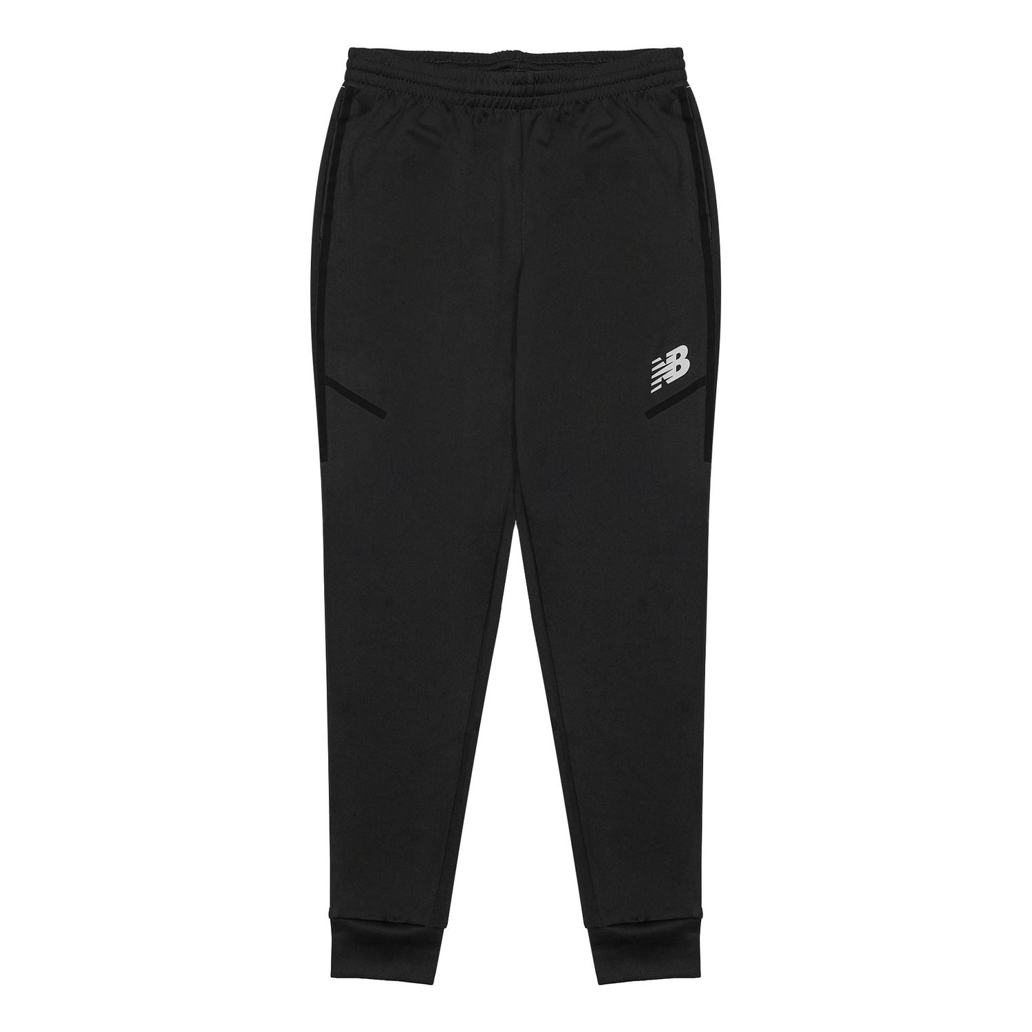 Joggingbukser New Balance Knit Logo Pants Sort | AMP23091-PHM, 0