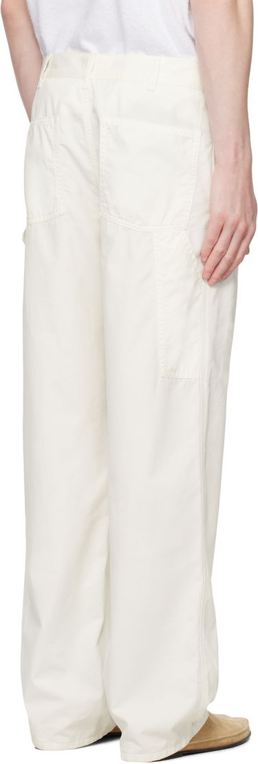 Bukser The Row The Row Sankuro Trousers Hvid | 981-W3670, 2