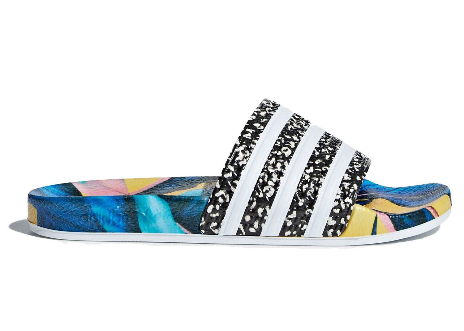 Sneakers og sko adidas Originals Adilette Slides The Farm Tropical Leaf Print (W) Flerfarvet | B28007, 0