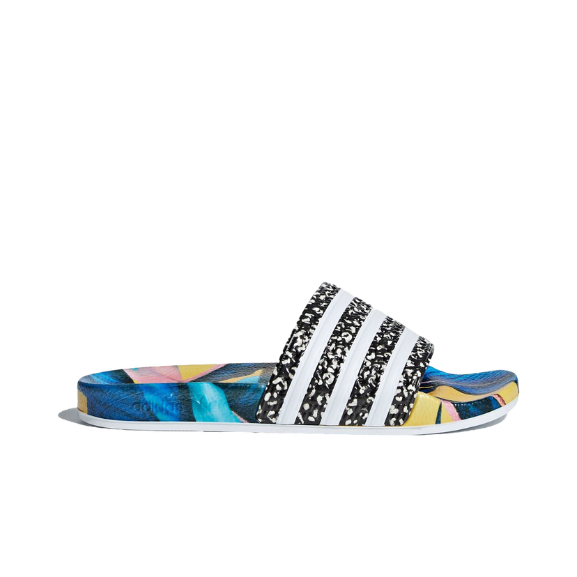 Sneakers og sko adidas Originals Adilette Slides The Farm Tropical Leaf Print (W) Flerfarvet | B28007