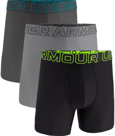 Boksere Under Armour Performance Tech™ Mesh 6" 3P Sort | 1383884-002, 2