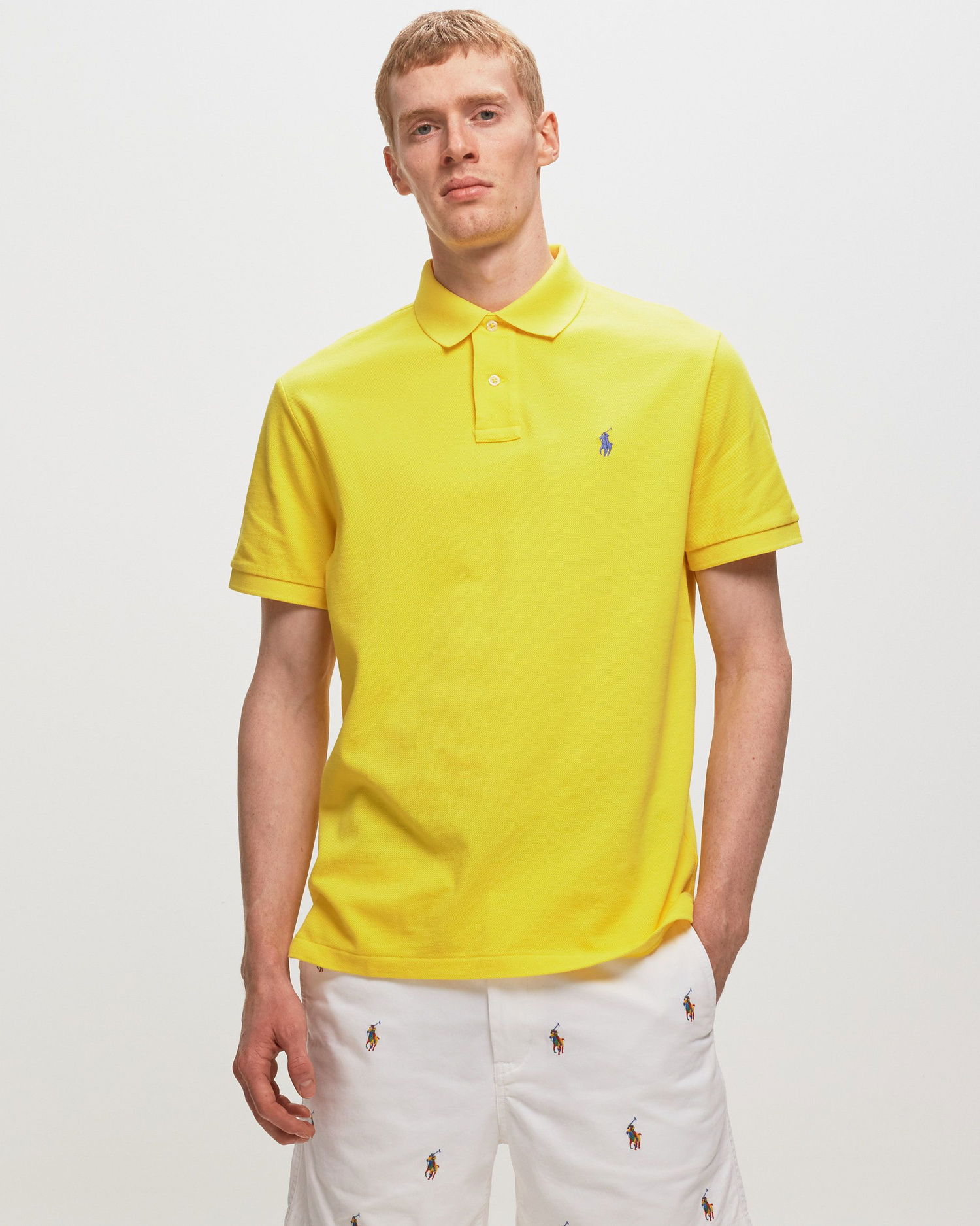 Polo skjorte Polo by Ralph Lauren Polo Ralph Lauren Knit Shirt, Size XXL Gul | 710680784302, 1