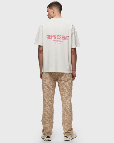 T-shirt Represent Clo REPRESENT OWNERS CLUB T-SHIRT Beige | OCM409-417, 3