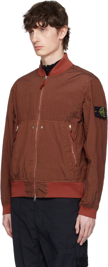 Bomberjakke Stone Island Stone Island Watro-TC ECONYL Bomber Jacket Brun | K1S15 4100019 S0020, 3