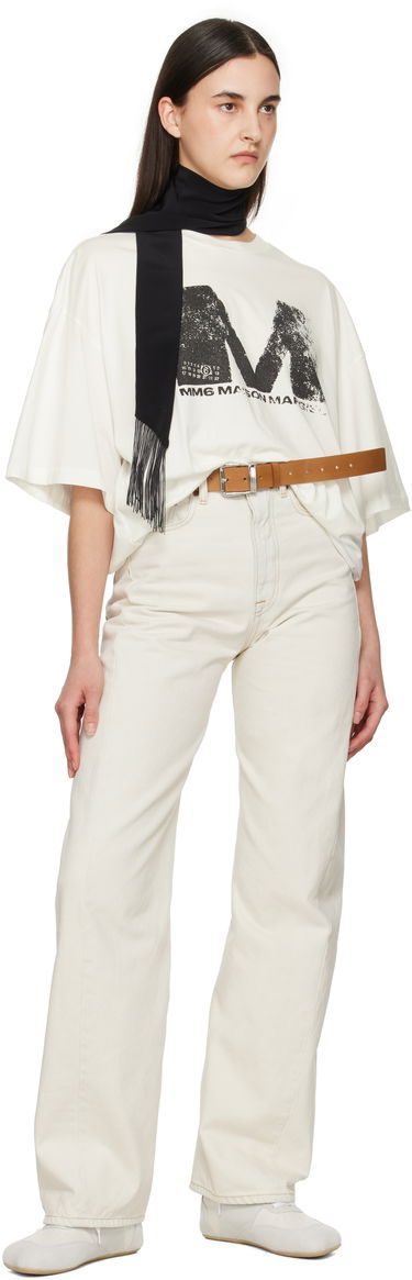 Bælter Maison Margiela MM6 Maison Margiela Vegetable Leather Belt Brun | SA6TP0022 P8328, 2