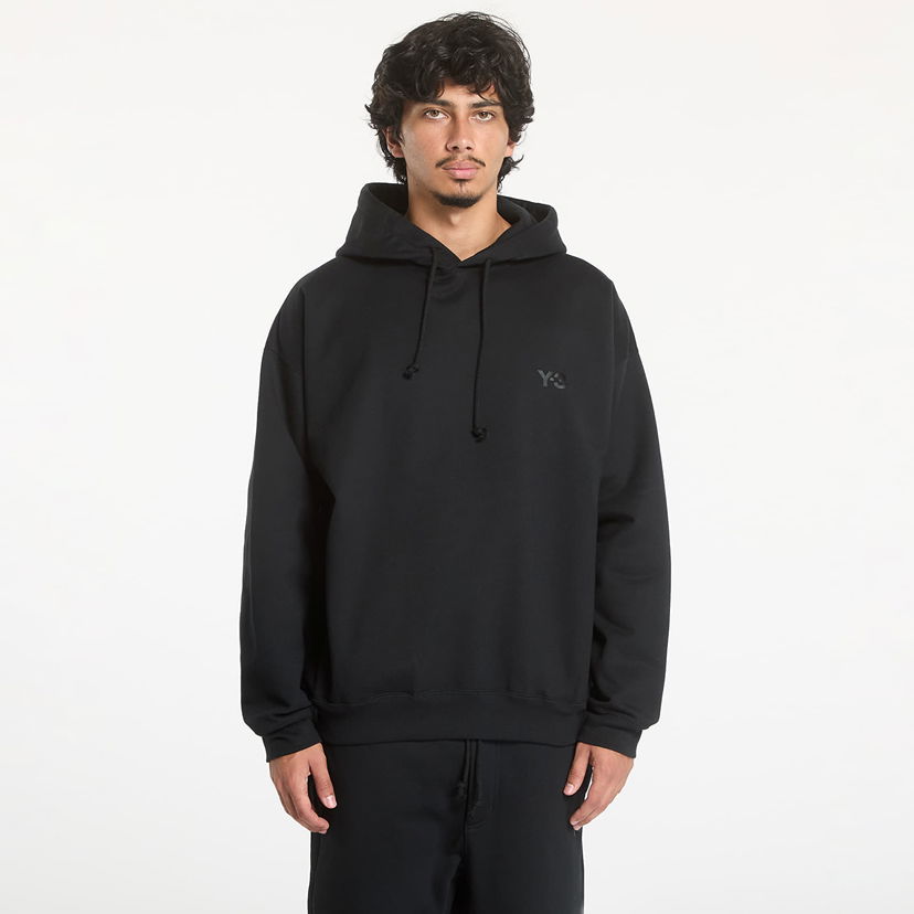 Sweatshirt Y-3 Brushed Terry Hoodie UNISEX Black Sort | IW0078