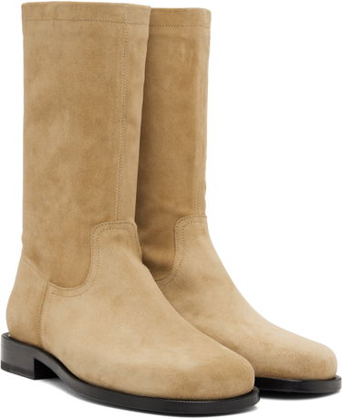 Tøj LEMAIRE Lemaire Soft Workwear Boots Beige | FO0196 LL0134, 3