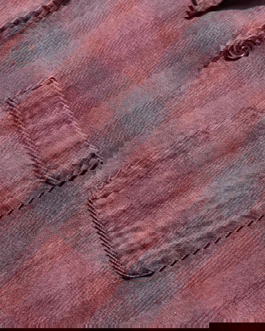 Skjorte OUR LEGACY Borrowed Shirt Idaho Bourgogne | M4252BIDC 001, 4