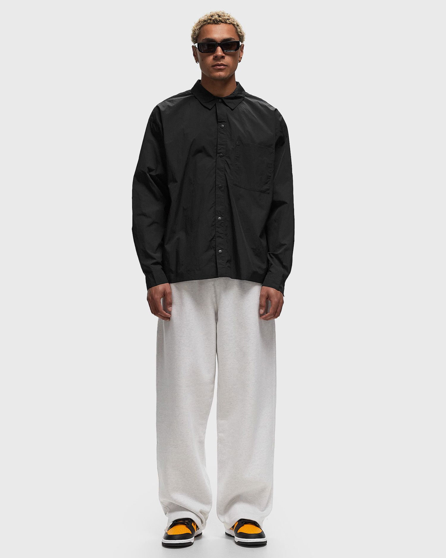 Joggingbukser Nike Solo Swoosh Open-Hem Brushed-Back Fleece Pants Hvid | FN3342-051, 1