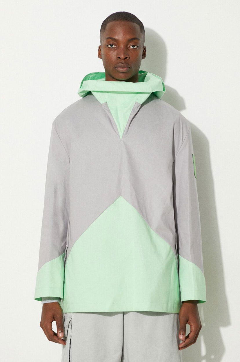 Vindjakke A-COLD-WALL* Geometric Kagool Oversize Grå | ACWMO095A.