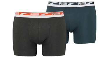 Undertøj og sokker Puma Boxerky Multi Logo Sort | 701221416-005, 1