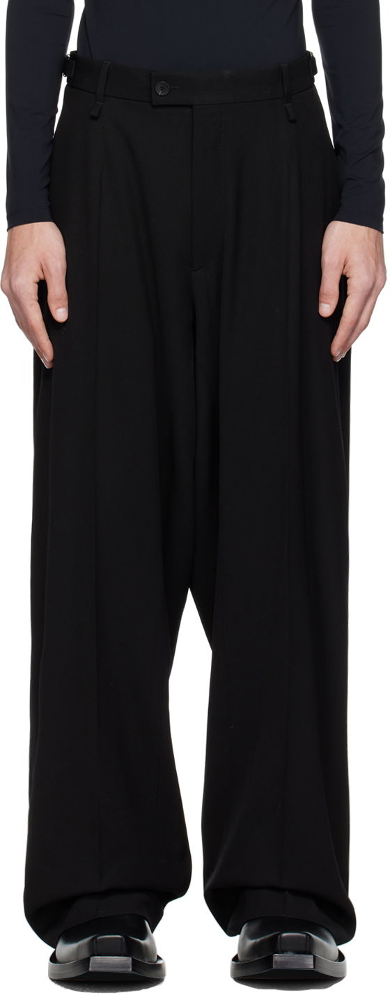 Bukser Balenciaga Tailored Trousers Sort | 768544-TPT03-1000, 0