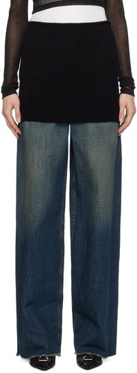 MM6 Rolled Edge Miniskirt