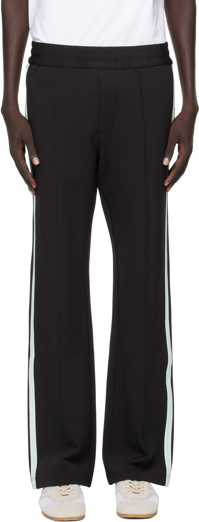 Joggingbukser Casablanca Casablanca Tech Nylon Trim Sweatpants Sort | MPF25-JTR-267-01